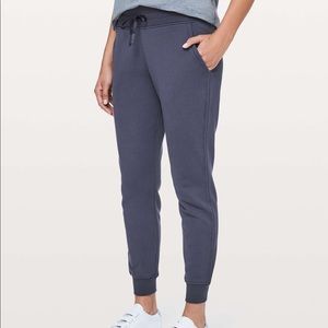 Lululemon Warm Down Jogger Pant Cadet Blue Sz 8